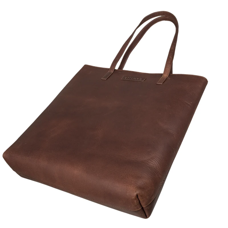"Carlotta" Leder Shopper Tasche Damen Groß