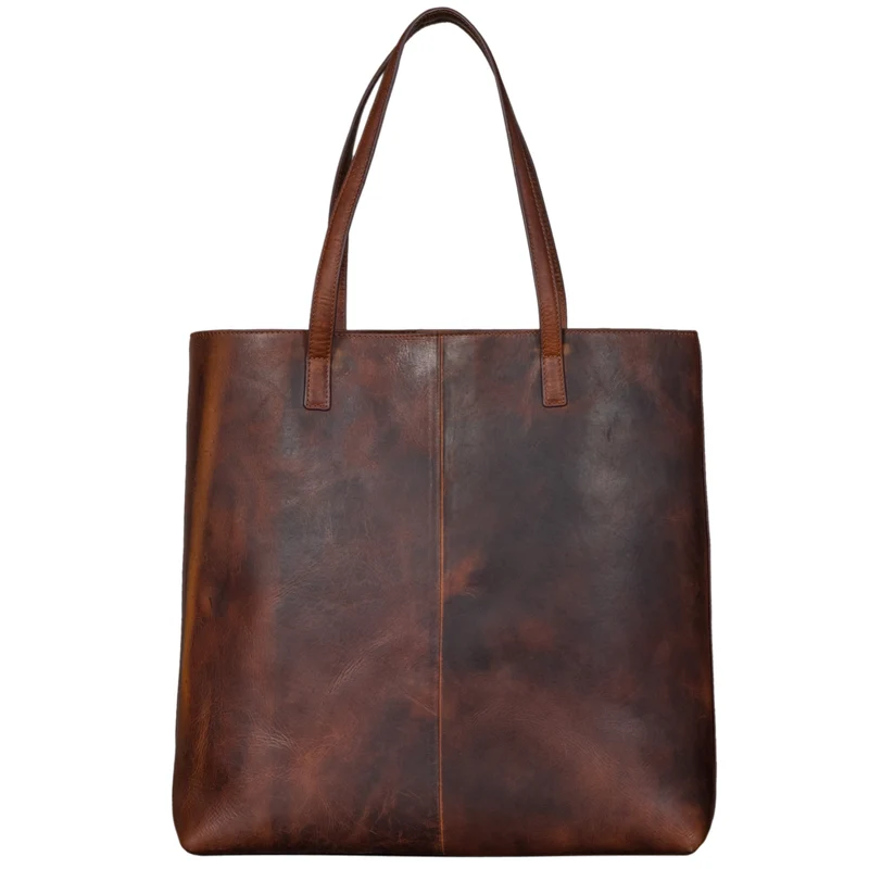 "Carlotta" Leder Shopper Tasche Damen Groß