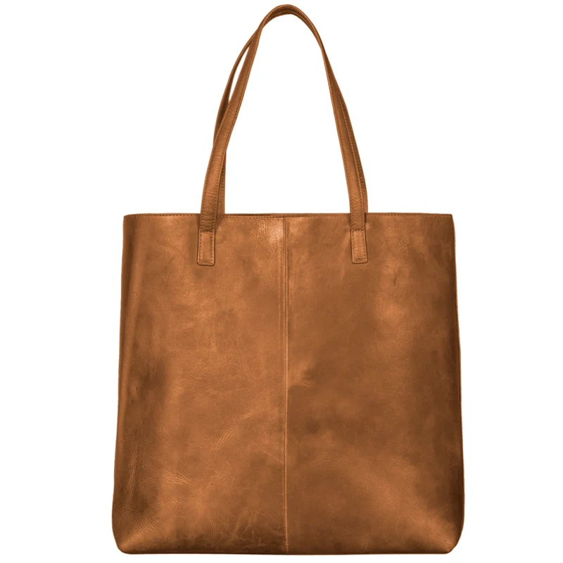 "Carlotta" Leder Shopper Tasche Damen Groß