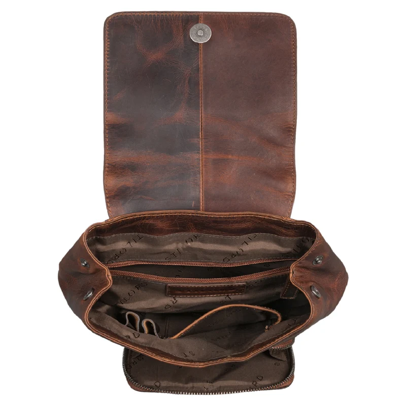 STILORD "Johanna" Kleiner Lederrucksack Damen Modern