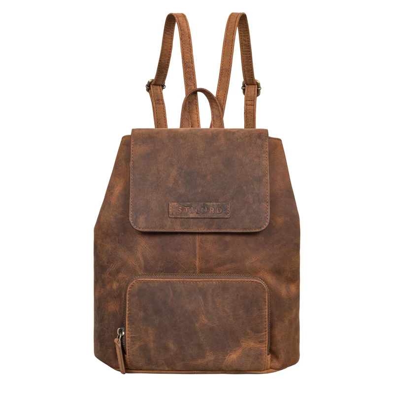 STILORD "Johanna" Kleiner Lederrucksack Damen Modern