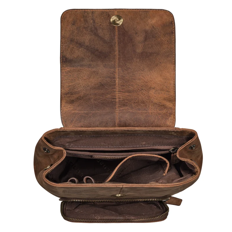 STILORD "Johanna" Kleiner Lederrucksack Damen Modern