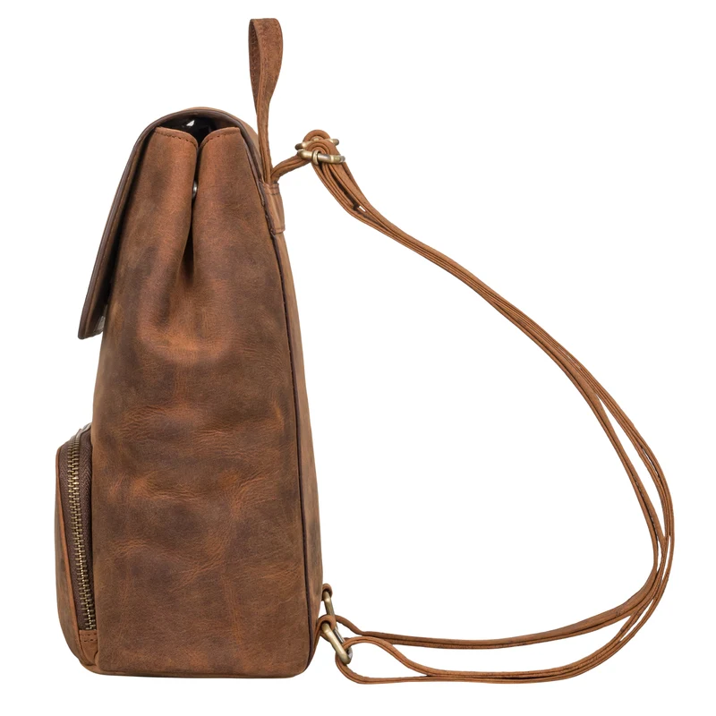 STILORD "Johanna" Kleiner Lederrucksack Damen Modern