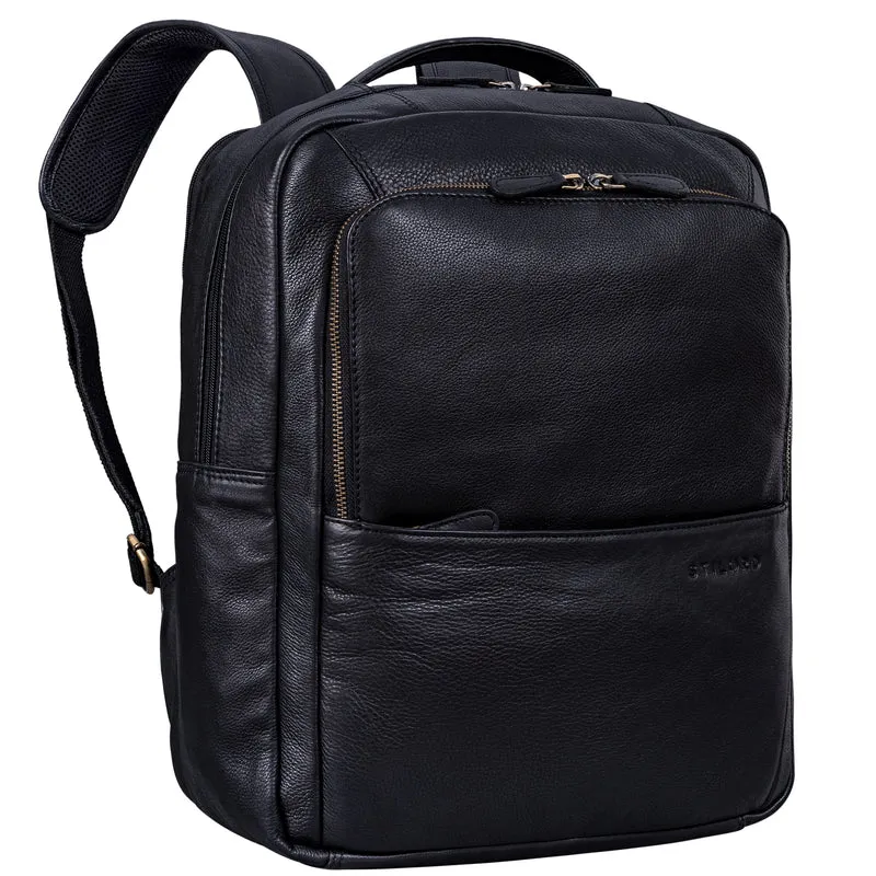 "Thomas" Leder Notebook Rucksack 17 Zoll