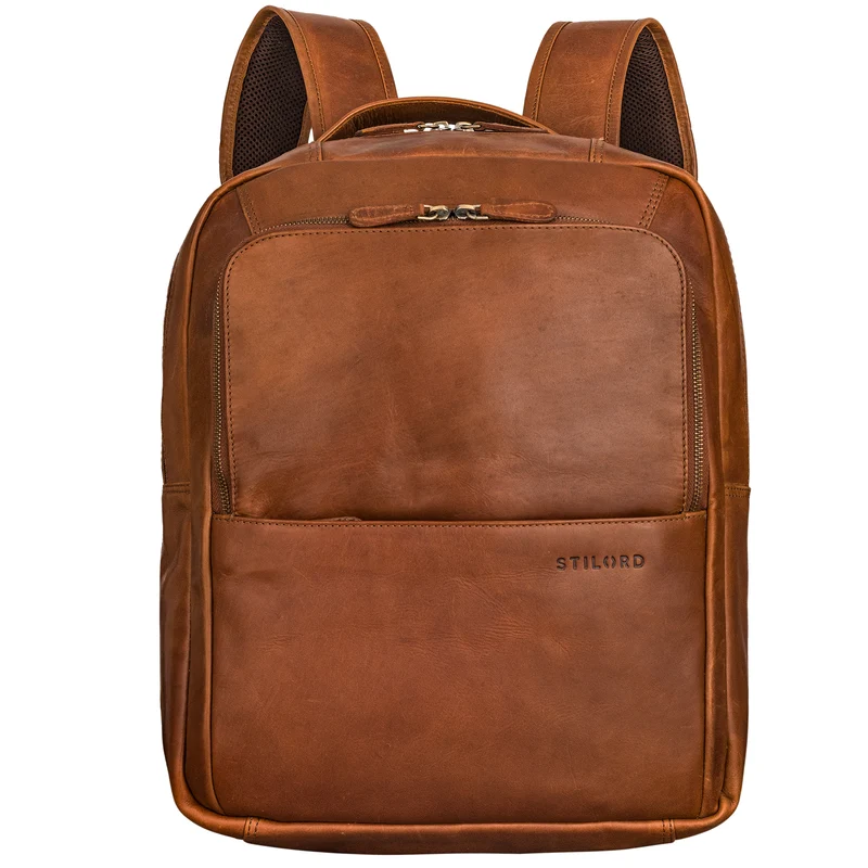 "Thomas" Leder Notebook Rucksack 17 Zoll