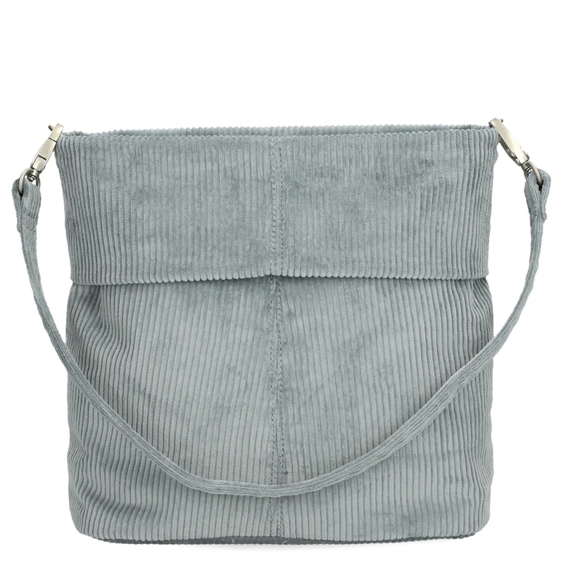 zwei Mademoiselle M8 - Schultertasche 25 cm (cord-sage)