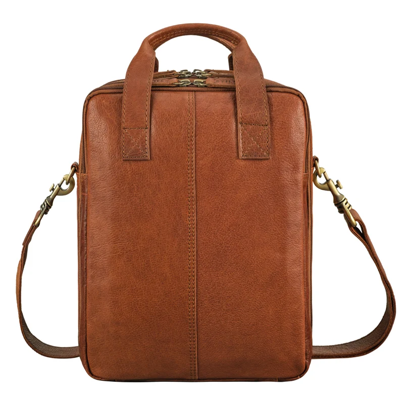 "Dave" Männer Tasche Leder Kompakt