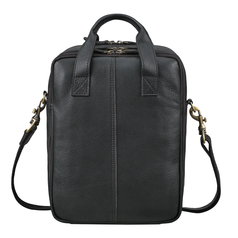 "Dave" Männer Tasche Leder Kompakt