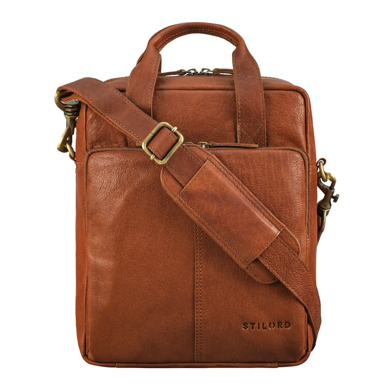 "Dave" Männer Tasche Leder Kompakt