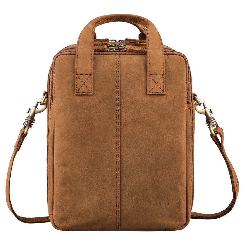 "Dave" Männer Tasche Leder Kompakt
