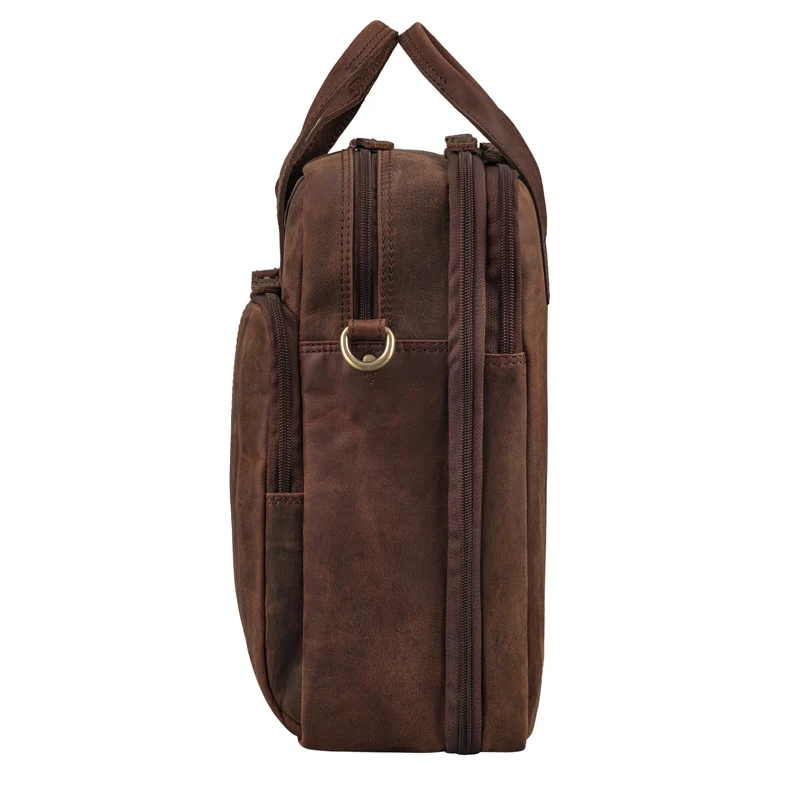 "Dave" Männer Tasche Leder Kompakt