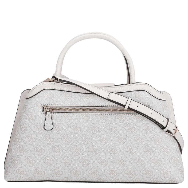 Guess Lindsey Satchel - Henkeltasche 36 cm (bone logo)