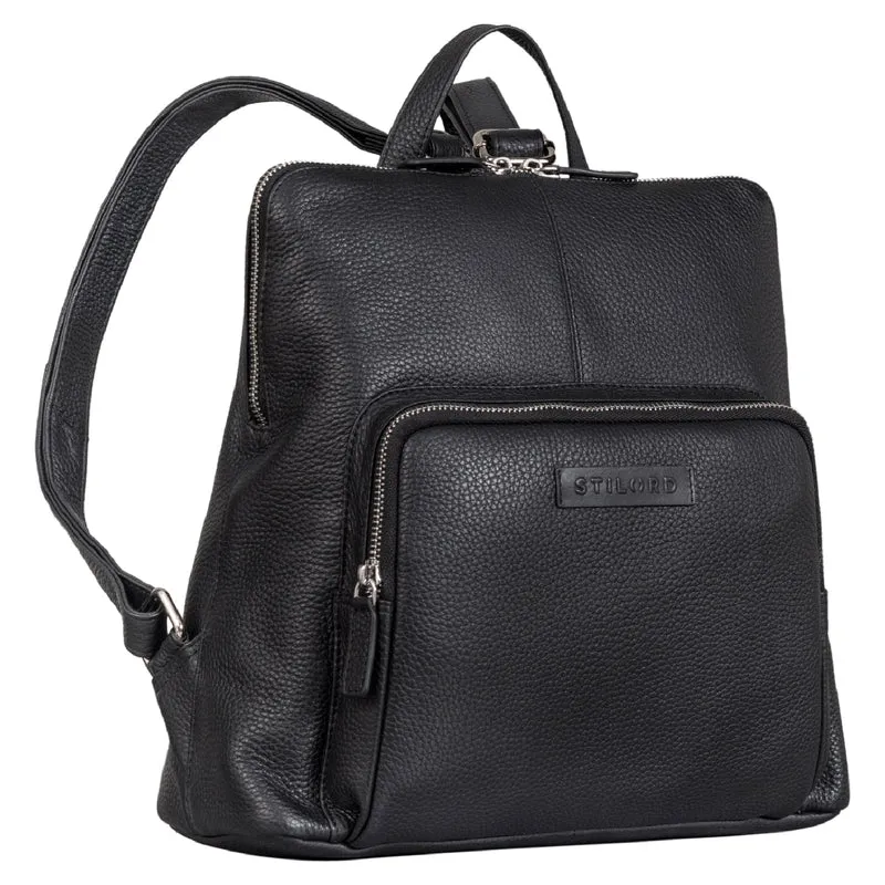 "Dorothea" Kleiner Lederrucksack Damen Elegant