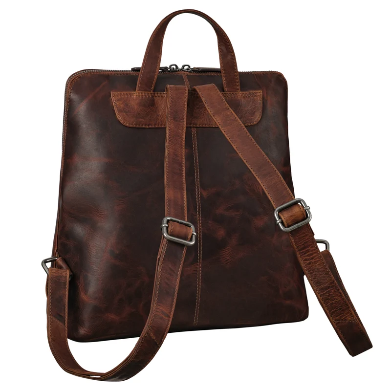 "Dorothea" Kleiner Lederrucksack Damen Elegant