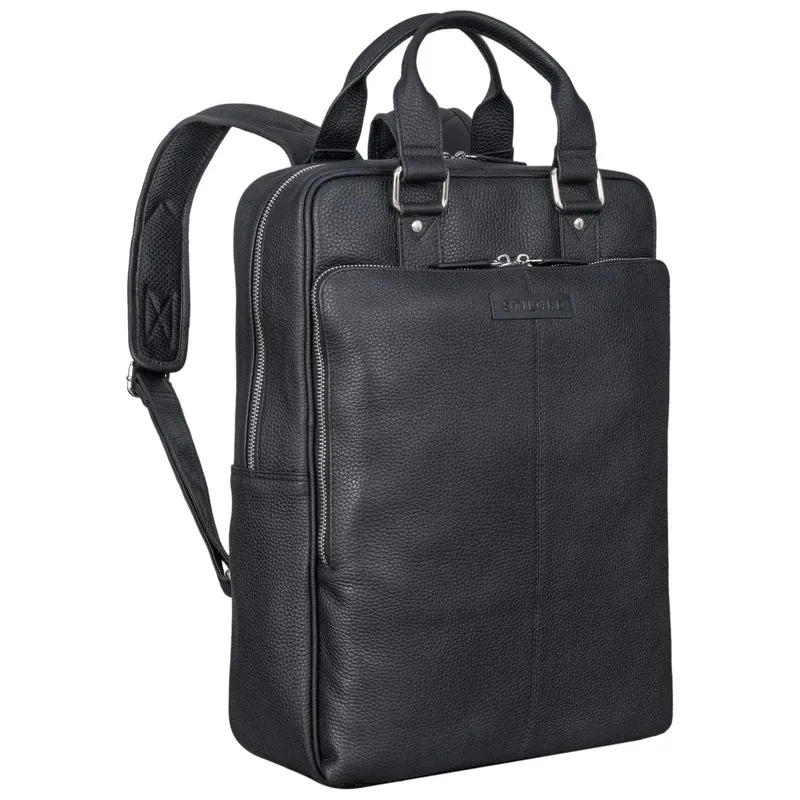 "Ingo" Schmaler Laptop Rucksack Leder Herren & Damen