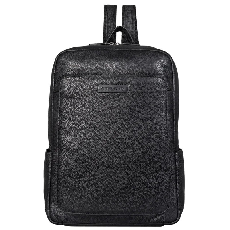 "Xander" Stilbewusster Rucksack mit Laptopfach 15,6 Zoll Leder