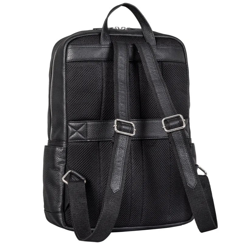 "Xander" Stilbewusster Rucksack mit Laptopfach 15,6 Zoll Leder