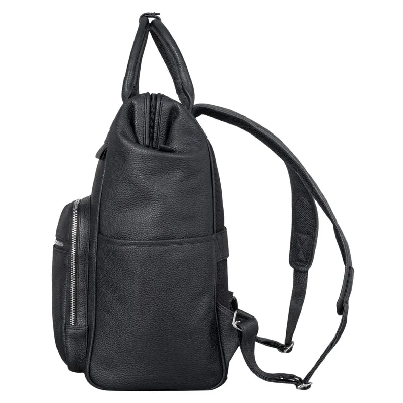 "Wendelin" Premium Leder Rucksack mit Laptop-Fach