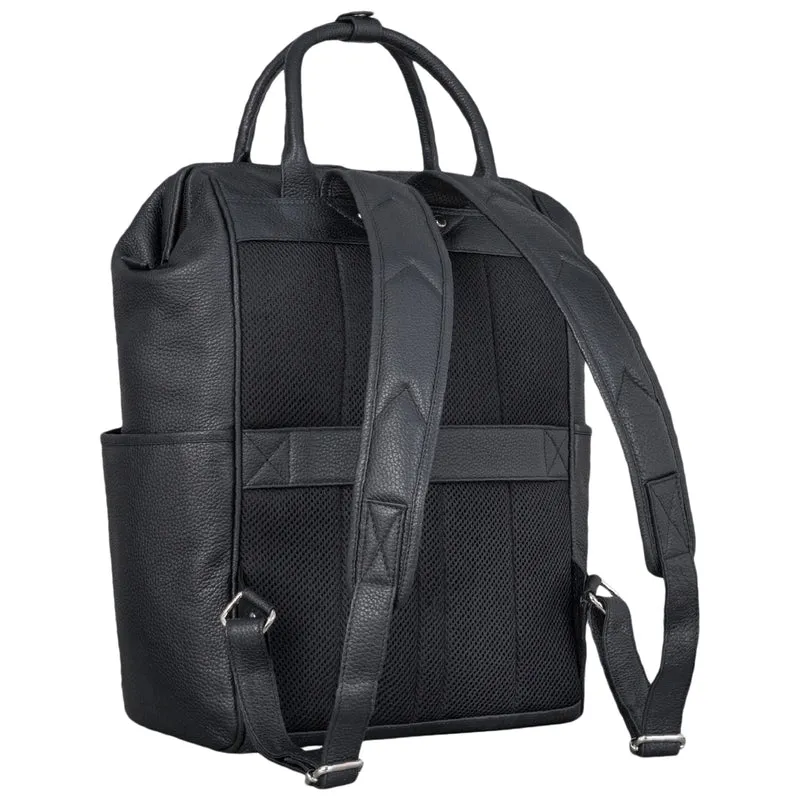 "Wendelin" Premium Leder Rucksack mit Laptop-Fach