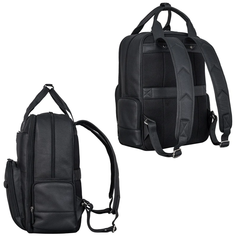 "Kasimir" Vintage Leder Wickelrucksack