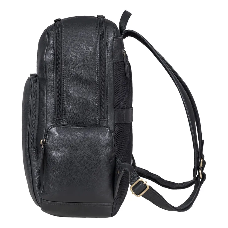 "Marlin" Eleganter Laptoprucksack Leder