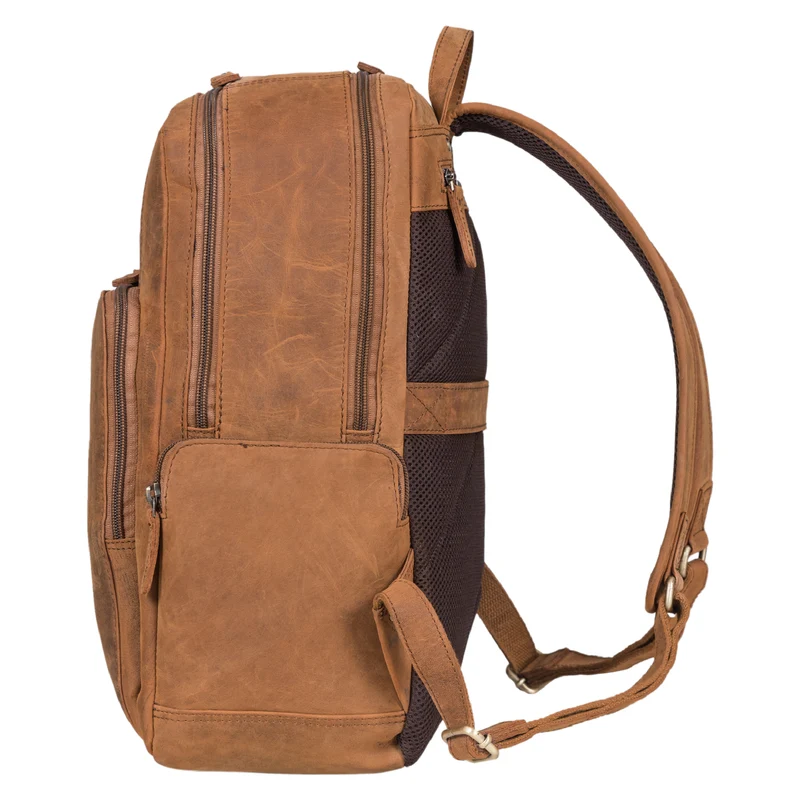 "Marlin" Eleganter Laptoprucksack Leder
