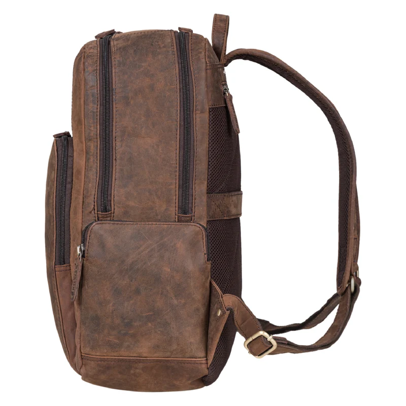 "Marlin" Eleganter Laptoprucksack Leder