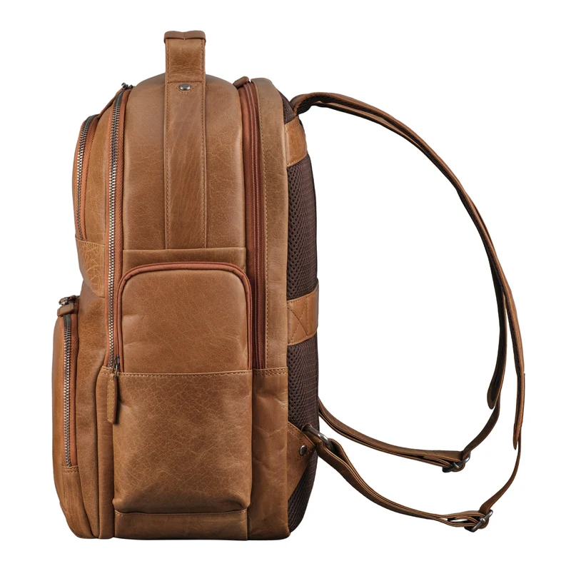 "Josef" XXL Leder Rucksack mit Laptop-Fach 15,6 Zoll Herren und Damen