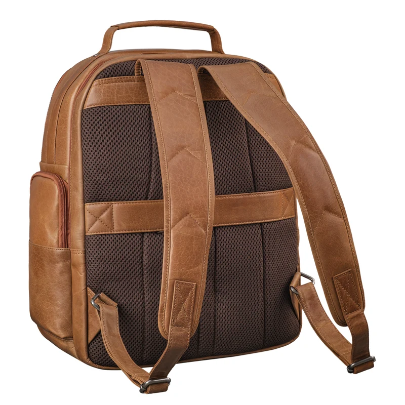 "Josef" XXL Leder Rucksack mit Laptop-Fach 15,6 Zoll Herren und Damen
