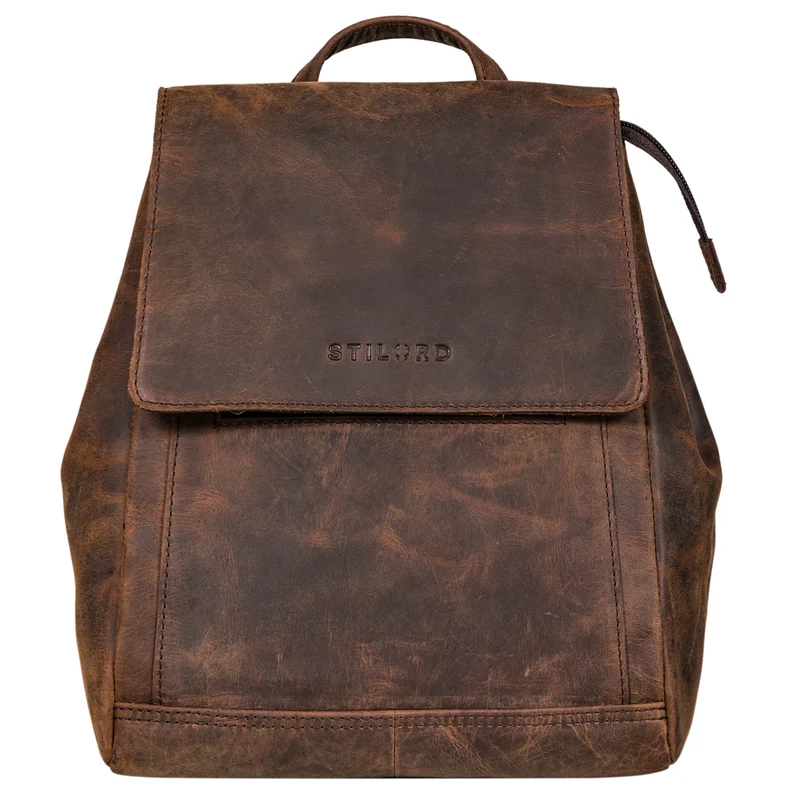 "Allegra" Elegante Rucksack Handtasche Damen Leder