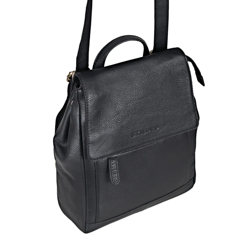"Allegra" Elegante Rucksack Handtasche Damen Leder