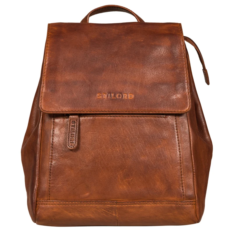 "Allegra" Elegante Rucksack Handtasche Damen Leder