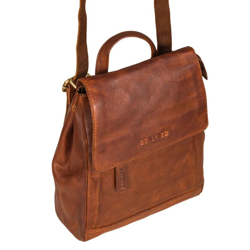 "Allegra" Elegante Rucksack Handtasche Damen Leder