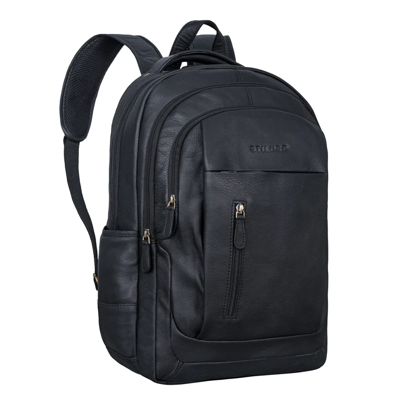 "Lucio" Hochwertiger Arbeitsrucksack Leder