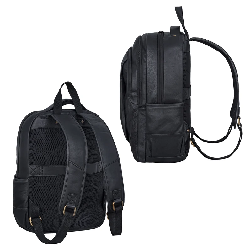 "Lucio" Hochwertiger Arbeitsrucksack Leder