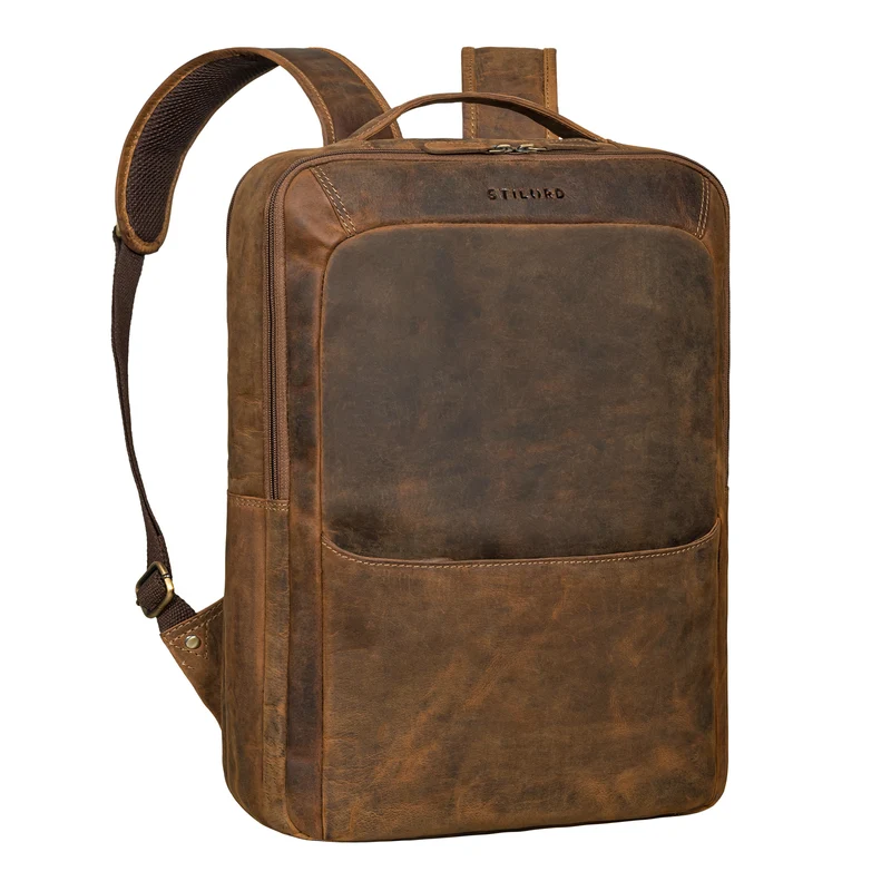 "Kalle" Großer Laptop Rucksack 15,6 Zoll mit vielen Fächern Laptopfach