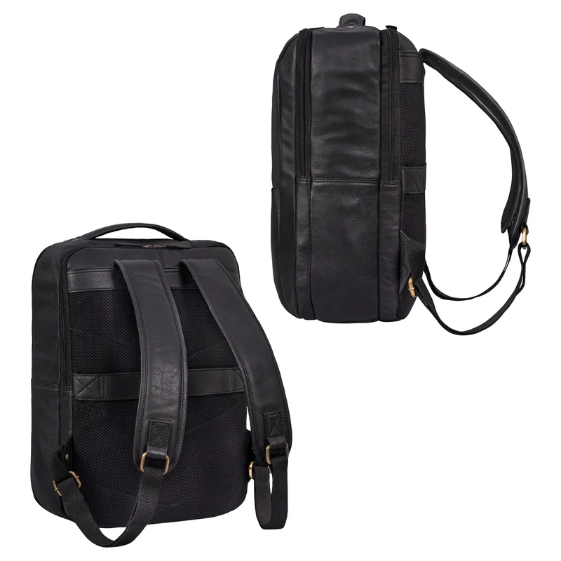 "Kalle" Großer Laptop Rucksack 15,6 Zoll mit vielen Fächern Laptopfach