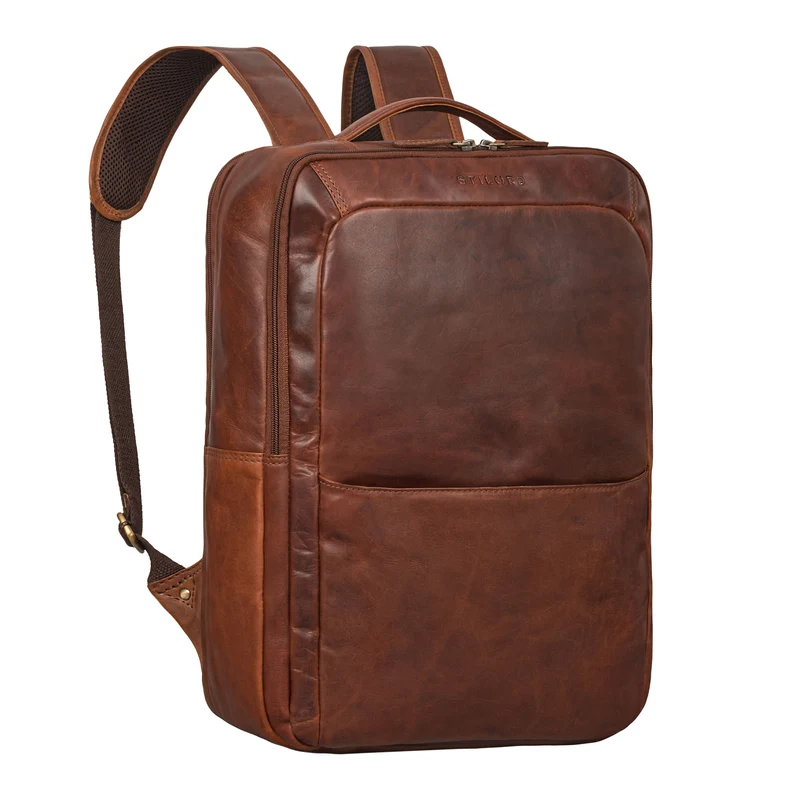 "Kalle" Großer Laptop Rucksack 15,6 Zoll mit vielen Fächern Laptopfach