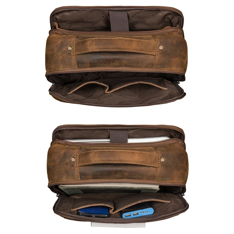"Kalle" Großer Laptop Rucksack 15,6 Zoll mit vielen Fächern Laptopfach