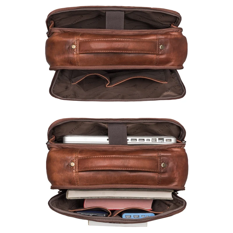 "Kalle" Großer Laptop Rucksack 15,6 Zoll mit vielen Fächern Laptopfach