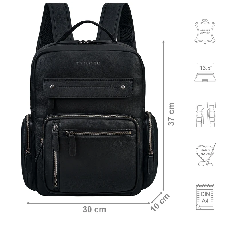 "Elon" Moderner Rucksack mit Laptop-Fach