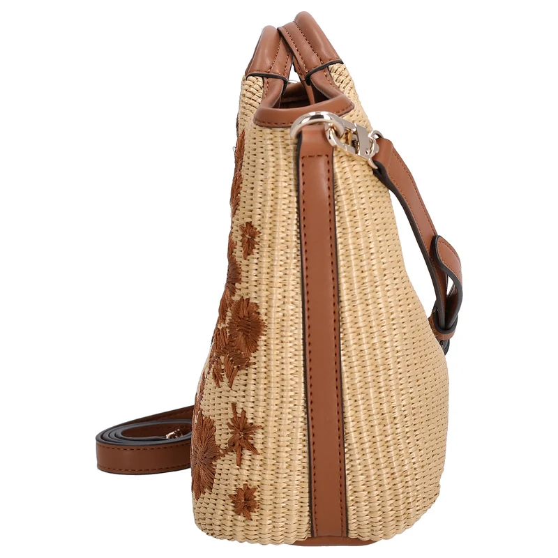 Guess Kirsten Mini Satchel - Henkeltasche 24 cm (caramel)