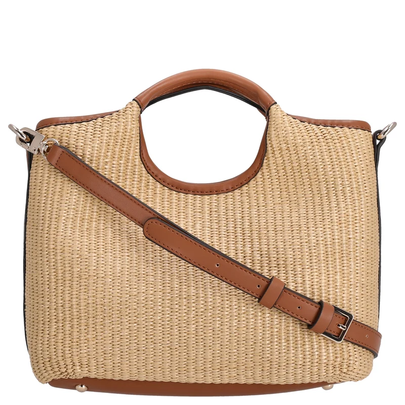 Guess Kirsten Mini Satchel - Henkeltasche 24 cm (caramel)
