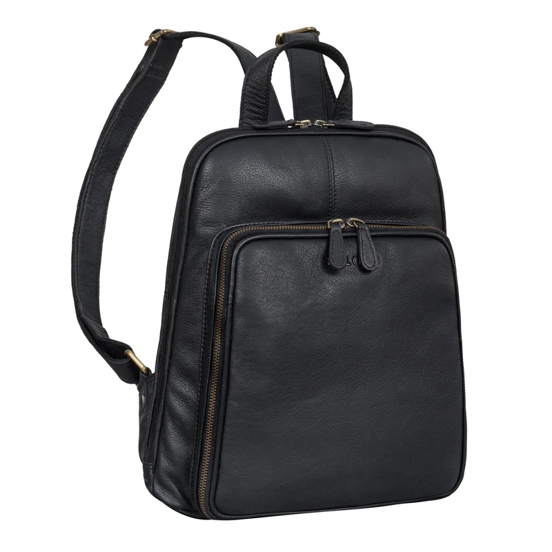 "Delia" Hochwertige Vintage Damen Rucksackhandtasche