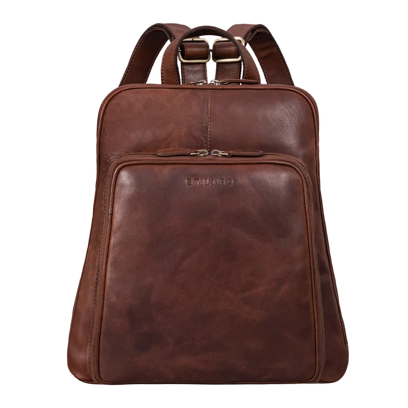 "Delia" Hochwertige Vintage Damen Rucksackhandtasche