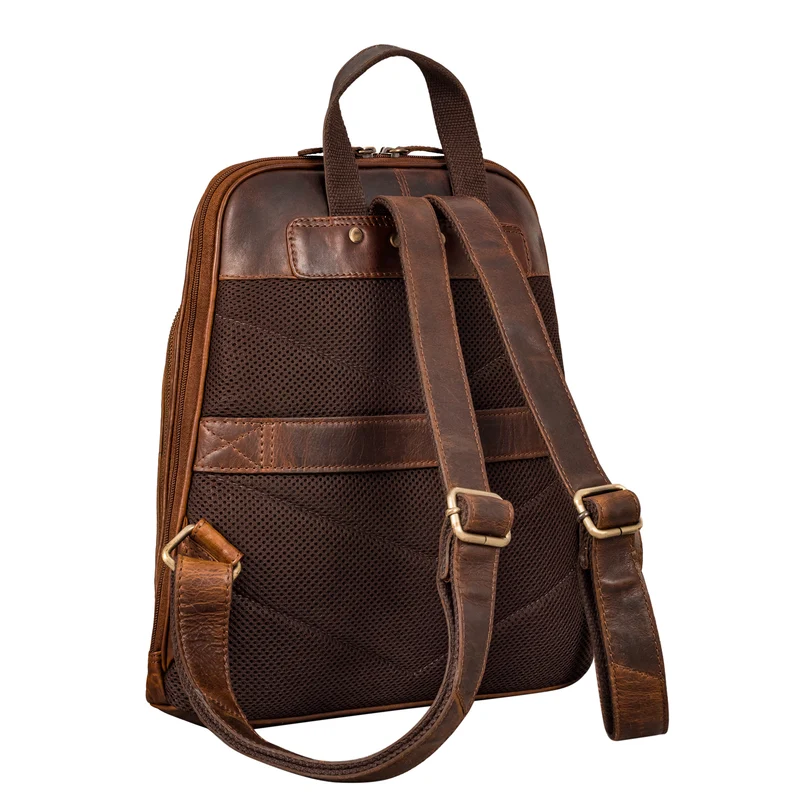 "Delia" Hochwertige Vintage Damen Rucksackhandtasche