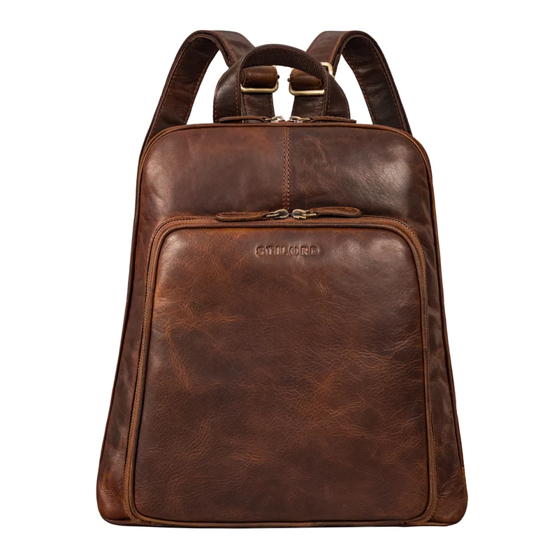 "Delia" Hochwertige Vintage Damen Rucksackhandtasche