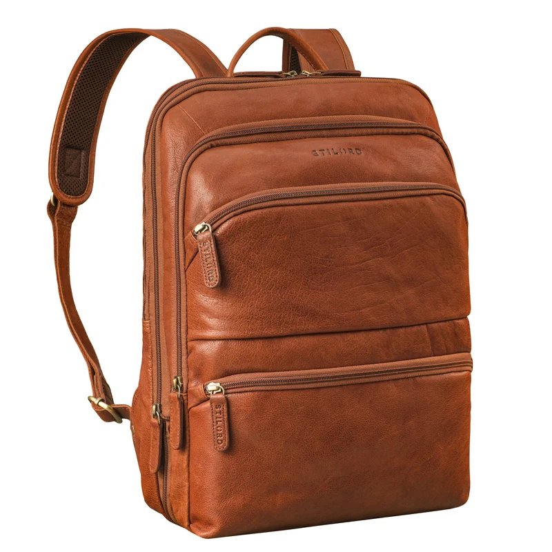 "Giuseppe" Schmaler Laptop Rucksack 15 - 16 Zoll für Damen und Herren