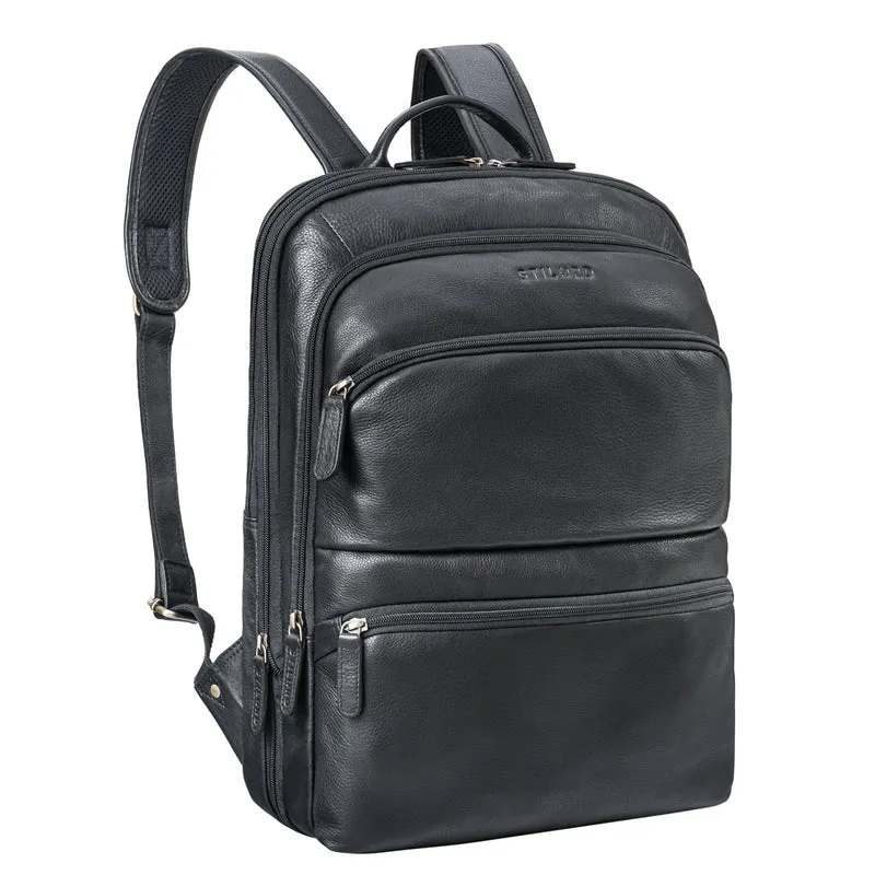 "Giuseppe" Schmaler Laptop Rucksack 15 - 16 Zoll für Damen und Herren