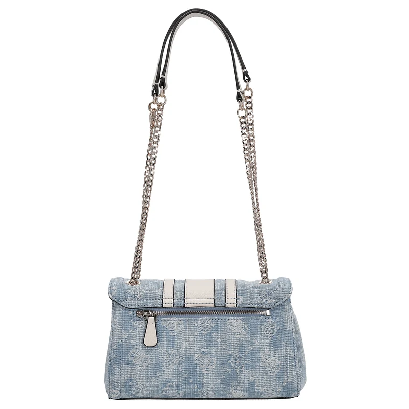 Guess Noelle II XBody Flap - Umhängetasche 24 cm (denim logo)